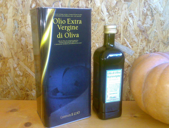 Olio Extravergine Ripalta - Bottiglia da 100 cl e latta da 500 cl