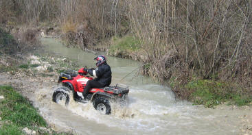Guado nel torrente - Percorso tecnico